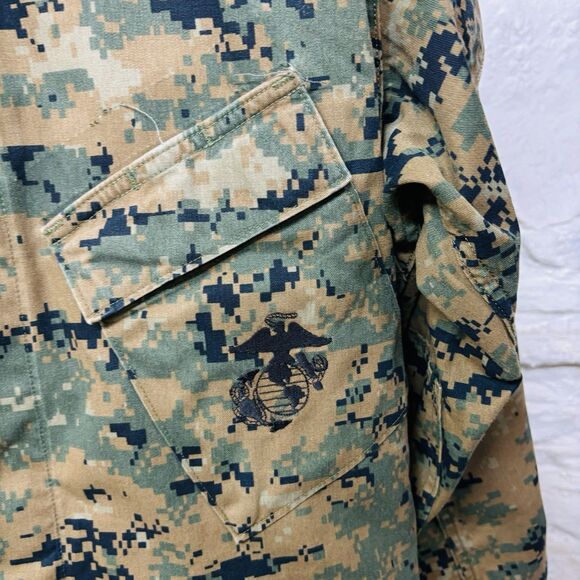 USMC Jacket Mens Small Reg Woodland Marpat Digital Camo Military Marine Corps - Picture 5 of 8